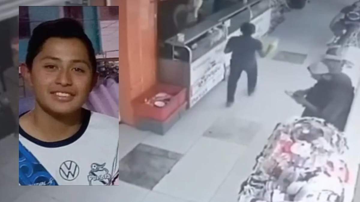 Isaías fue captado en video mientras deja gelatinas para vender