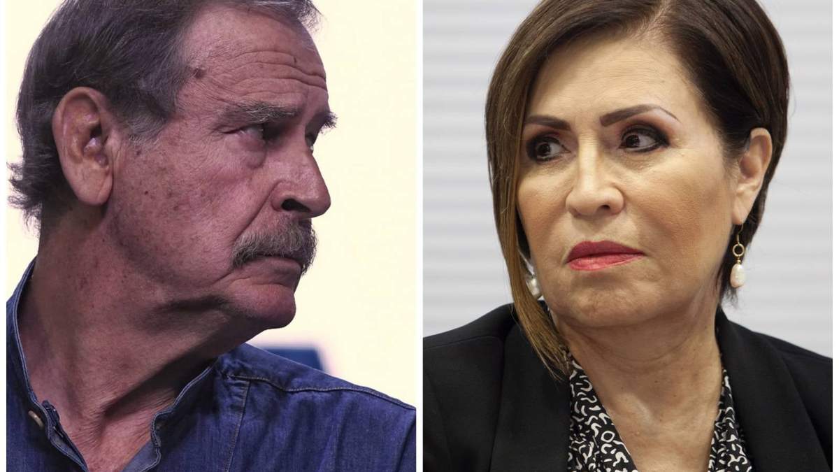 Vicente Fox y Rosario Robles