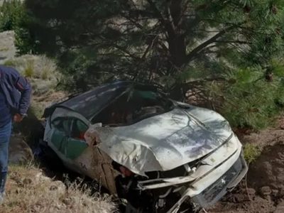 Tras destrozar una Ferrari, los ocupantes se fueron del hospital sin el alta