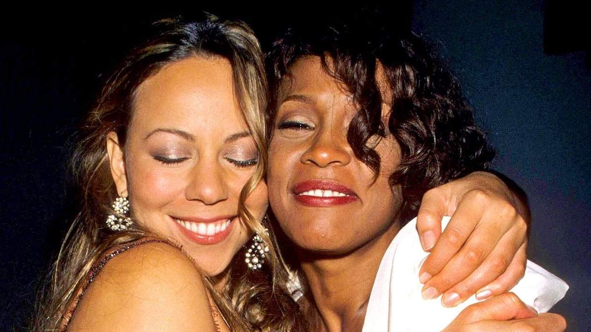 Mariah Carey y Whitney Houston. Fuente: (Instagram)