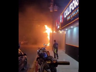 Usaron gasolina y un soplete para quemar el bar de San Luis Río Colorado; ya son 12 muertos (Video)