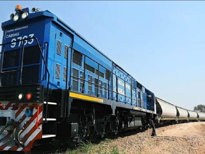 Con los primeros trece kilómetros de vías, comenzaron las obras del tren a Vaca Muerta