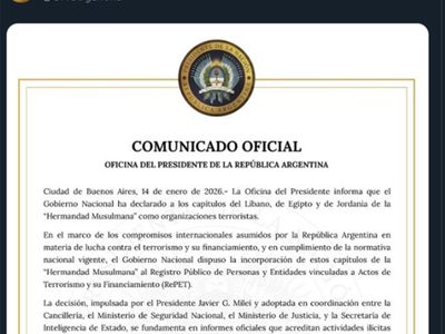 Estados Unidos celebró la declaración de la Hermandad Musulmana como organizacion terrorista