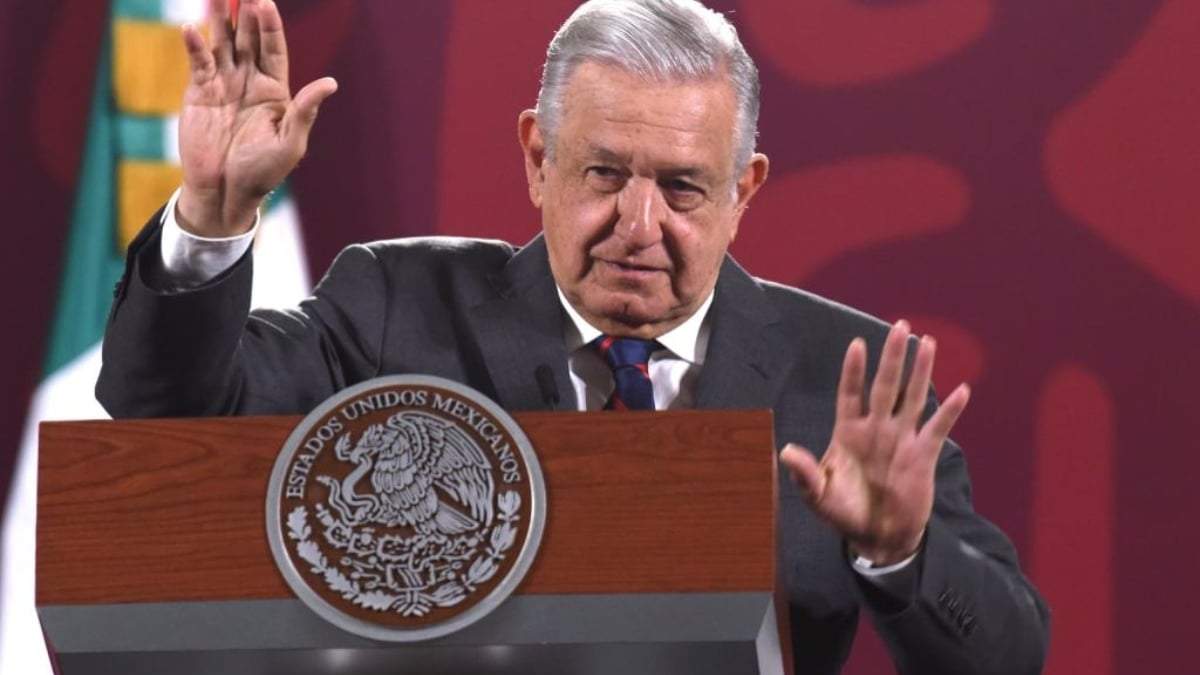 El presidente López Obrador