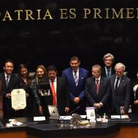 Desairan la ceremonia de entrega de la Medalla Belisario Domínguez