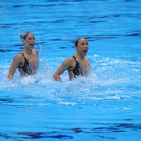 Nuria Diosdado y Joana Jiménez se ubican en el lugar 13 en natación artística