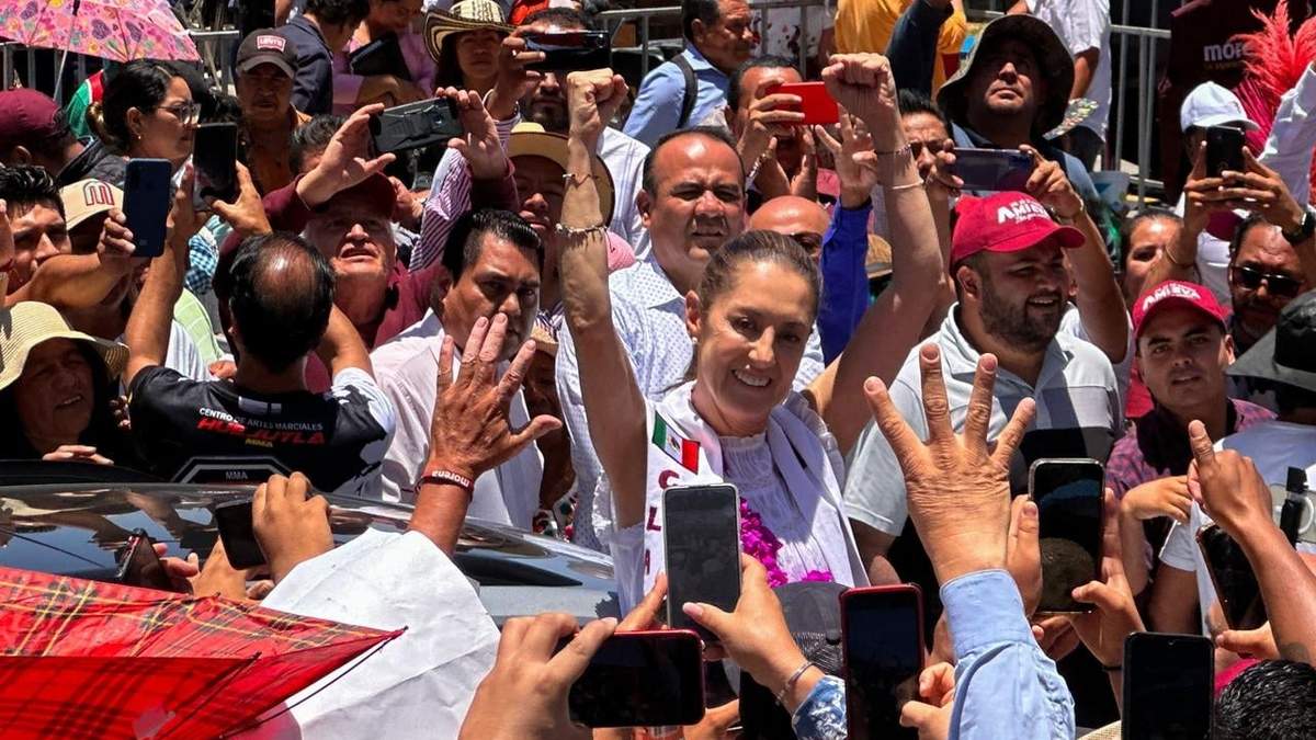 Claudia Sheinbaum en Hidalgo