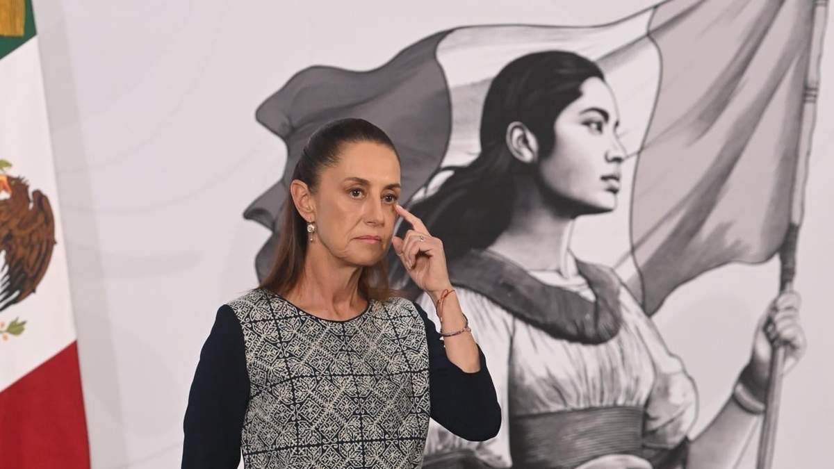 La presidenta en Palacio Nacional