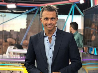 Todo quedó registrado: Sergio Lapegüe y un mal momento que lo tomó por sorpresa