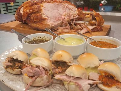 Sandwichitos de pernil de cerdo: llevá tus picadas a otro nivel con esta recetaza digna de los dioses