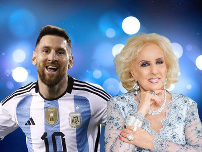 Gracias a Messi: el exclusivo regalo que recibió Mirtha Legrand y pondrá en subasta