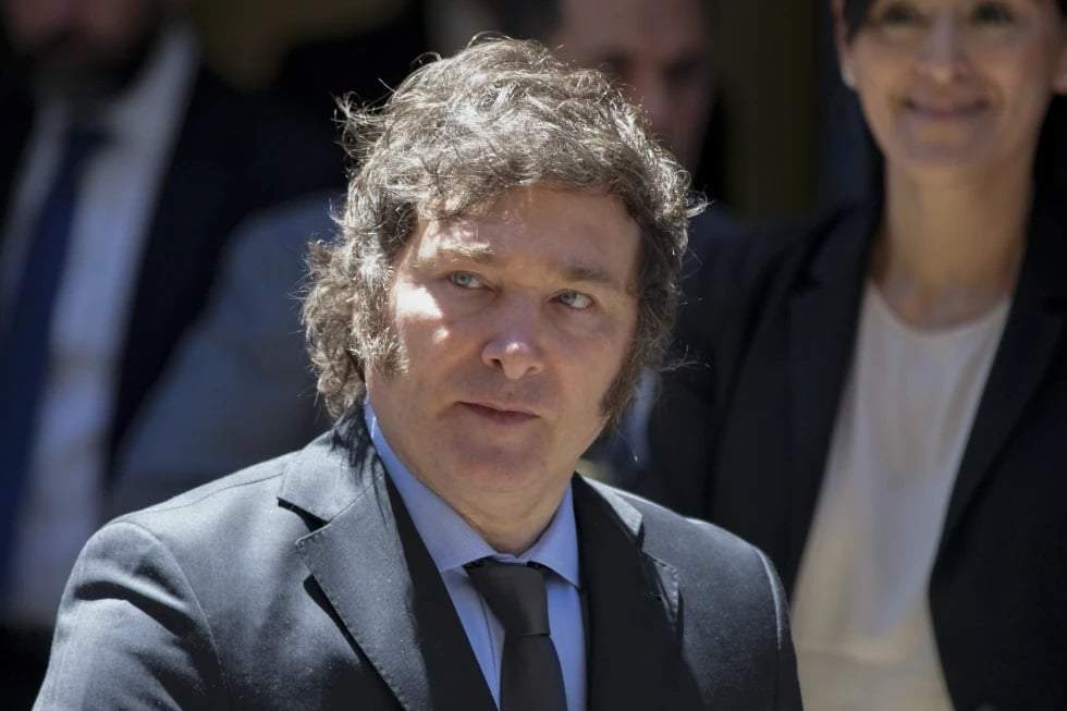 El presidente de Argentina, Javier Milei