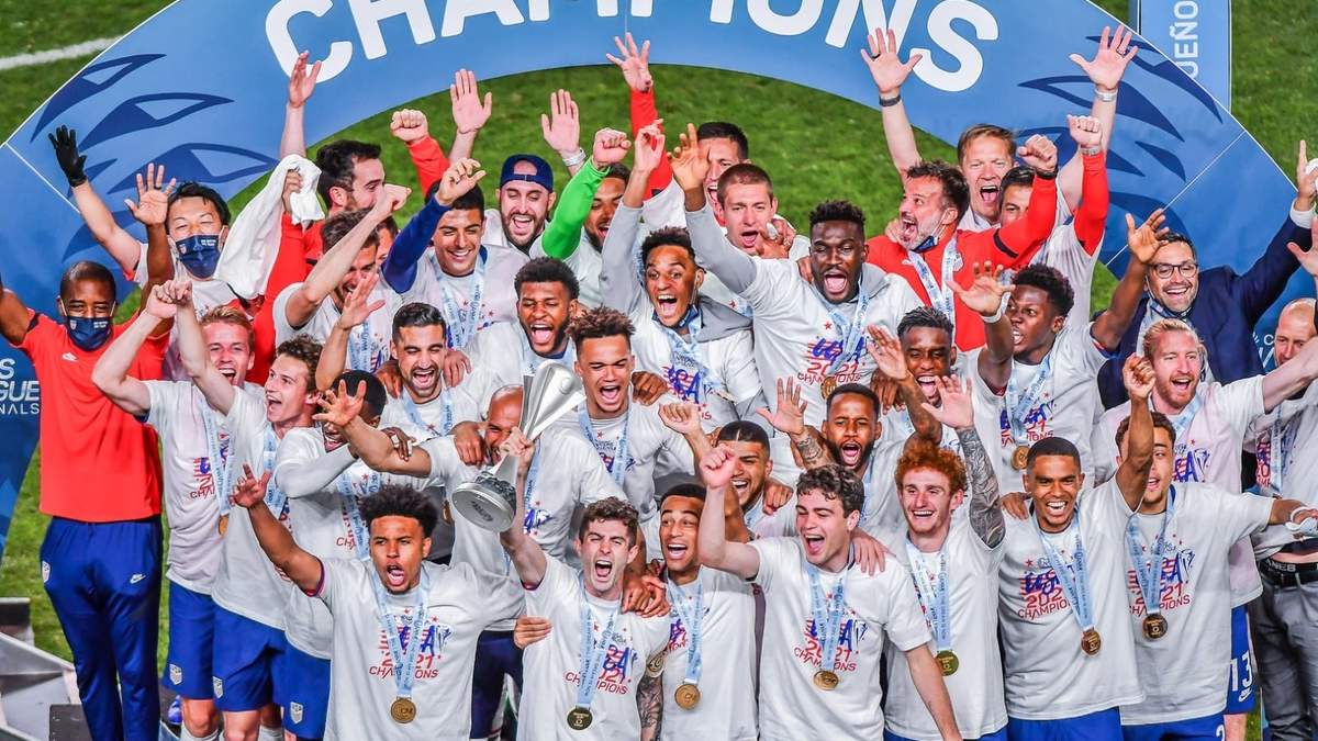 Estados Unidos festeja campeonato