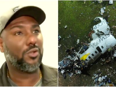 Adriano, el hombre que salvó su vida por perder el avión que se desplomó en Brasil