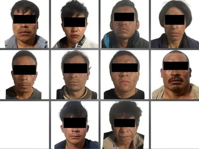 Encuentran dos cadáveres en una fosa clandestina de Toluca; hay 17 detenidos