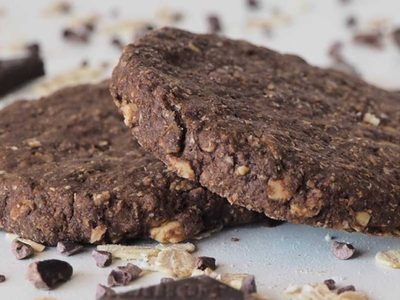 Receta fácil y rápida: galletitas de avena y Nesquik en solo 15 minutos