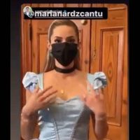 Mariana Rodríguez se viste de Cenicienta y desata burlas, reproches e indignación