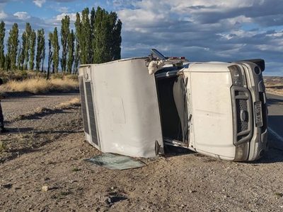 Fuerte accidente sobre la ruta 234, cerca de Junín de los Andes