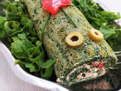 Pionono de espinaca con atún: ponete la 10 y prepará esta receta para una cena divina y ligera