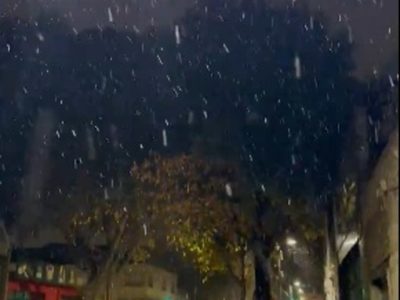 Cayó aguanieve en el llano y se prevé una helada
