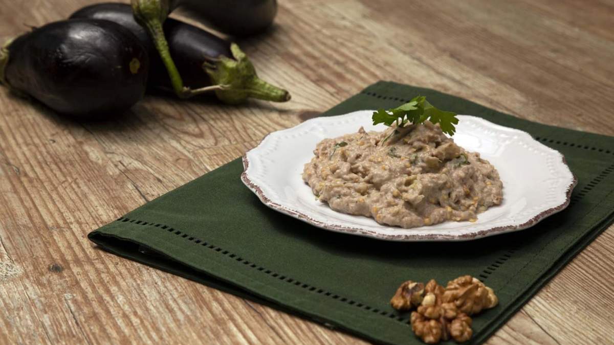 Paté de berenjenas. Fuente: (Instagram)