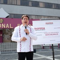 Morena presume donación de 547 mdp para comprar vacunas contra covid-19
