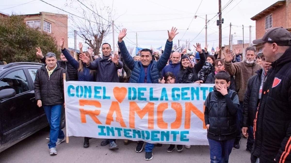 Recorrido de campaña. Fuente: (Facebook)