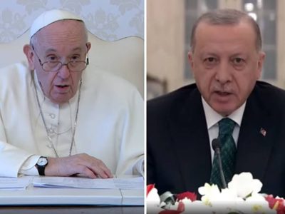 El Papa y Erdogan hablan por teléfono sobre la espiral de violencia en Oriente Próximo