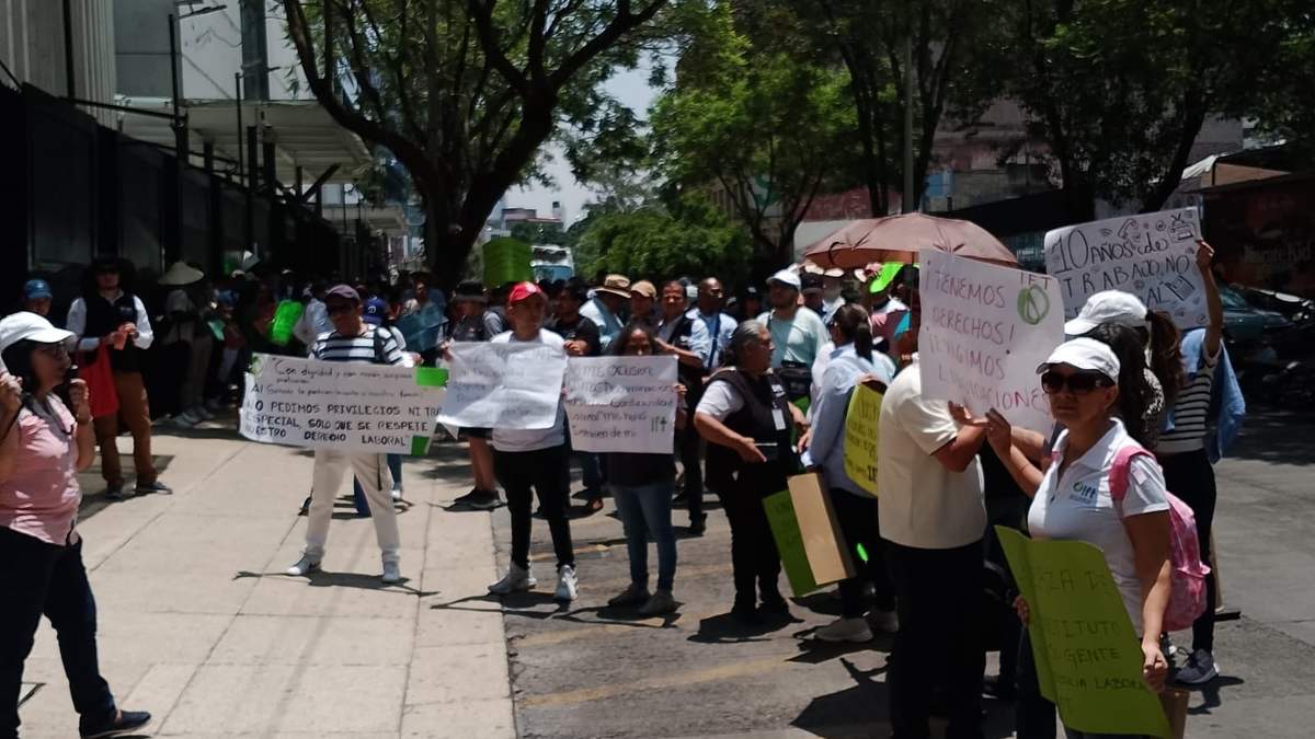 La protesta de trabajadores del IFT