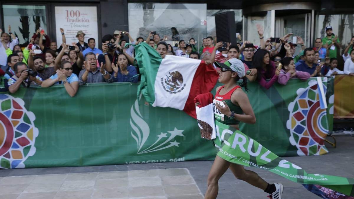 La maratonista Margarita Hernández