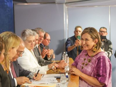 Xóchitl Gálvez encabeza preferencias presidenciales de la oposición