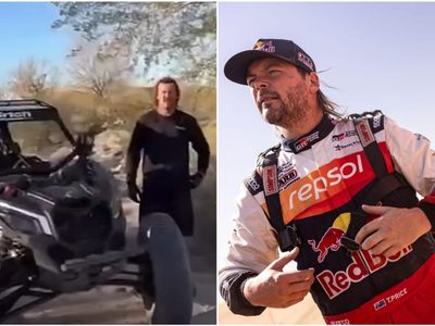 Acusan a piloto de Red Bull de bloquear carrera San Felipe 250 con piedras; queda descalificado