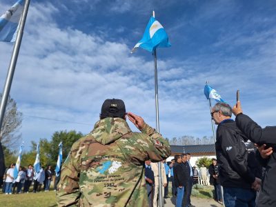Homenaje en Paso Aguerre: recordaron al héroe de Malvinas Jorge “Moncho” Águila