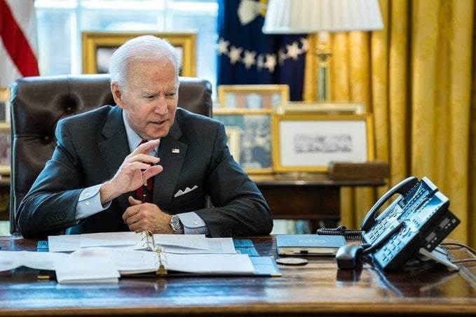 El presidente estadunidense, Joe Biden