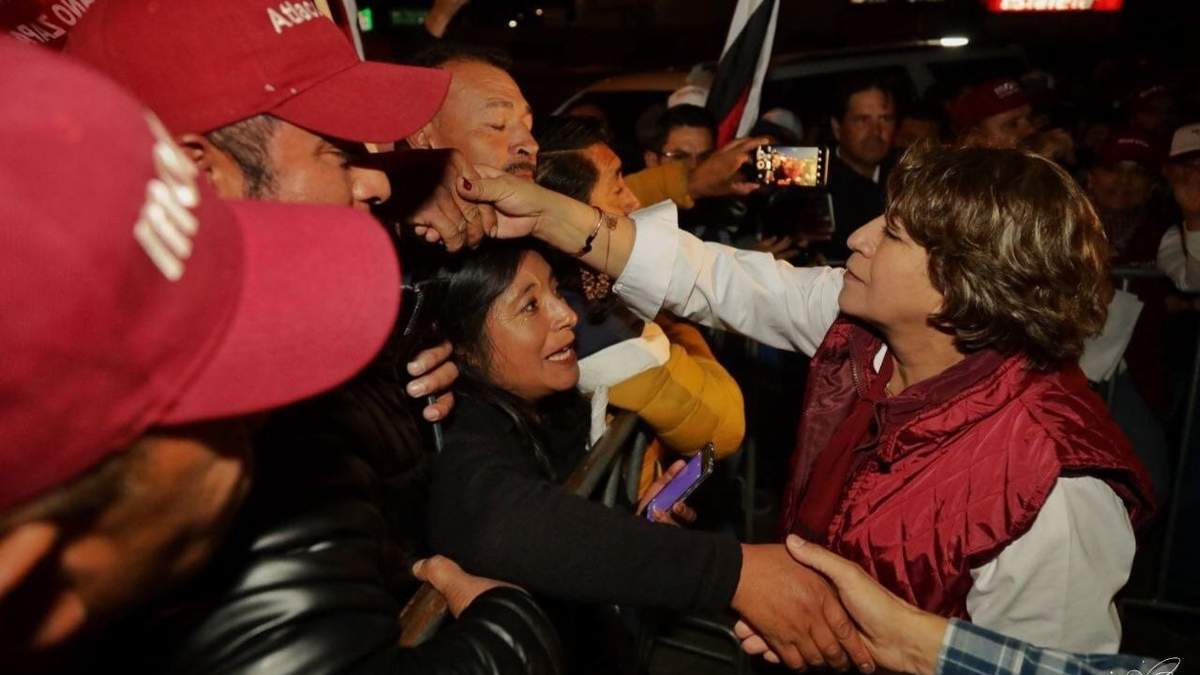 La precandidata compartió imágenes de su recorrido en redes sociales