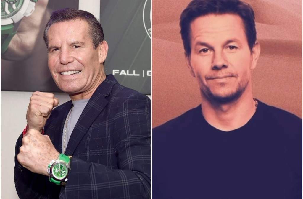 JC Chávez y Mark Wahlberg