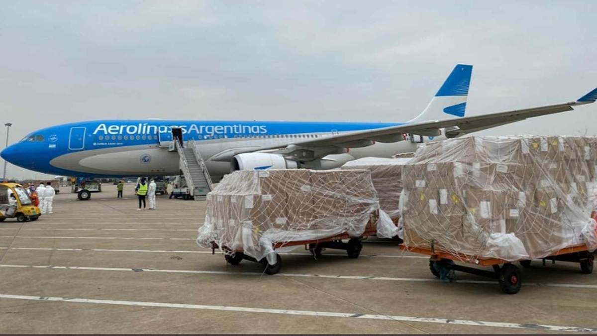 Aerolíneas Argentinas. Fuente: (Twitter)