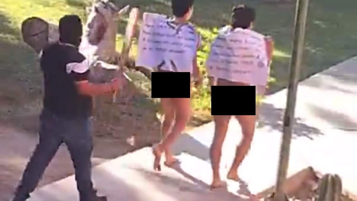 Los jóvenes agredidos