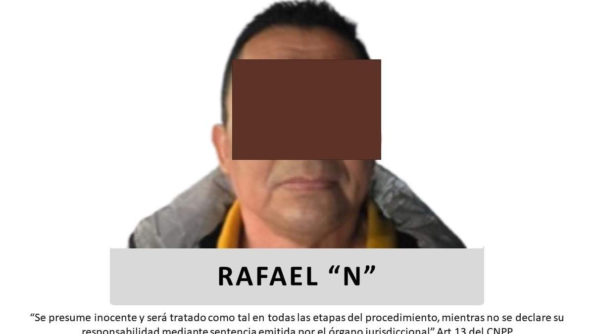 Rafael “N”, detenido