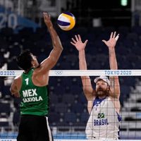 México se despide del volibol de playa varonil olímpico
