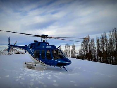 Atrapada en la nieve: conmovedor rescate en Neuquén