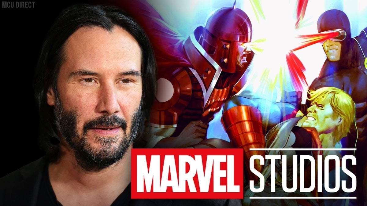 Keanu Reeves a Marvel. Fuente: (Instagram)