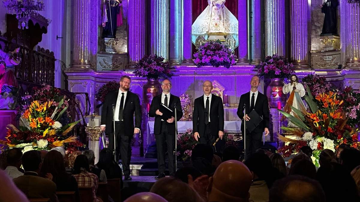 New York Polyphony en el Festival de Música de Morelia