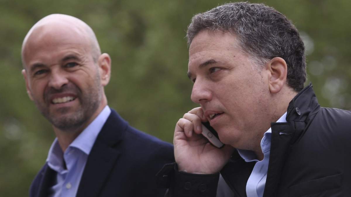 Guillermo Dietrich y Nicolás Dujovne. Fuente: (Twitter)