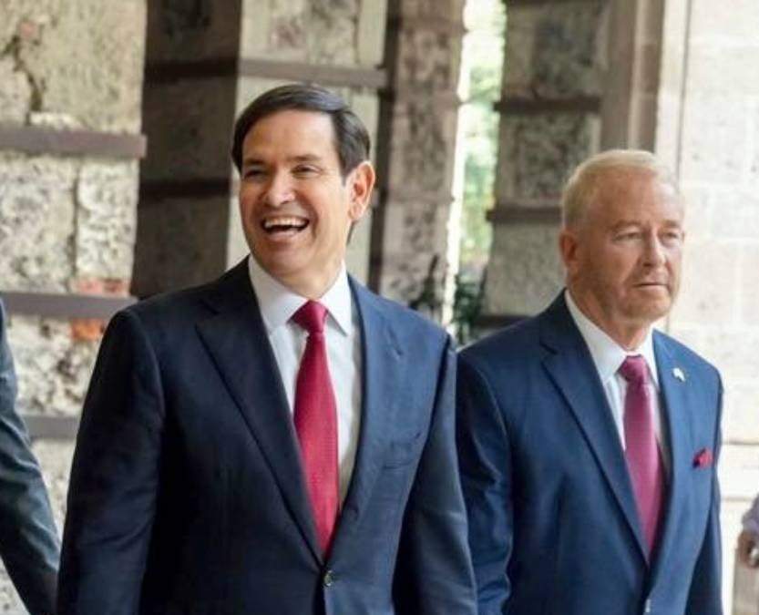 Marco Rubio y Ronald Johnson, en imagen de septiempre de 2025