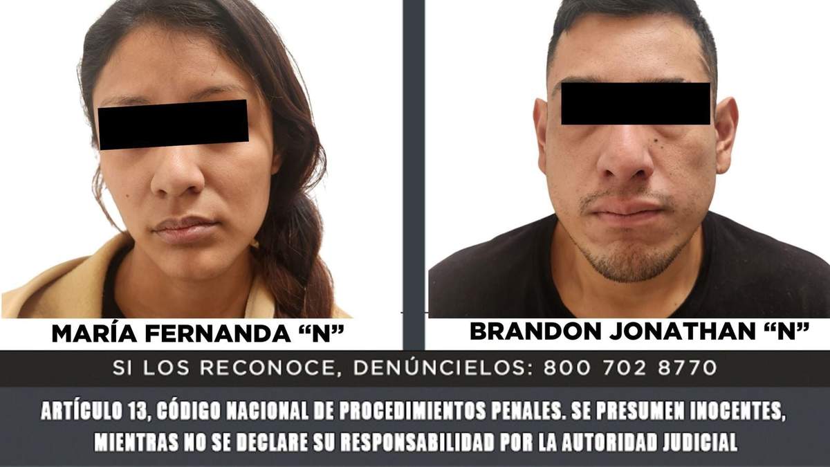 María Fernanda “N” y Brandon Jonathan “N”