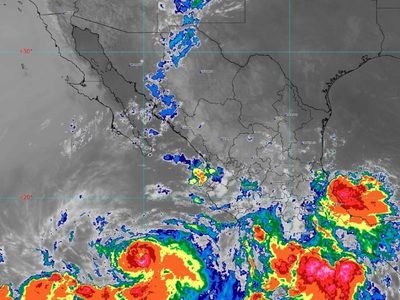 Habrá lluvias intensas este lunes en Chiapas, Oaxaca y Tabasco