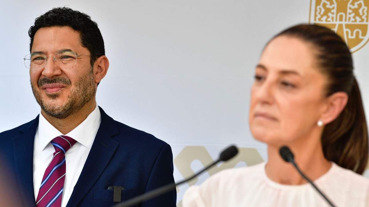 Martí Batres y Claudia Sheinbaum