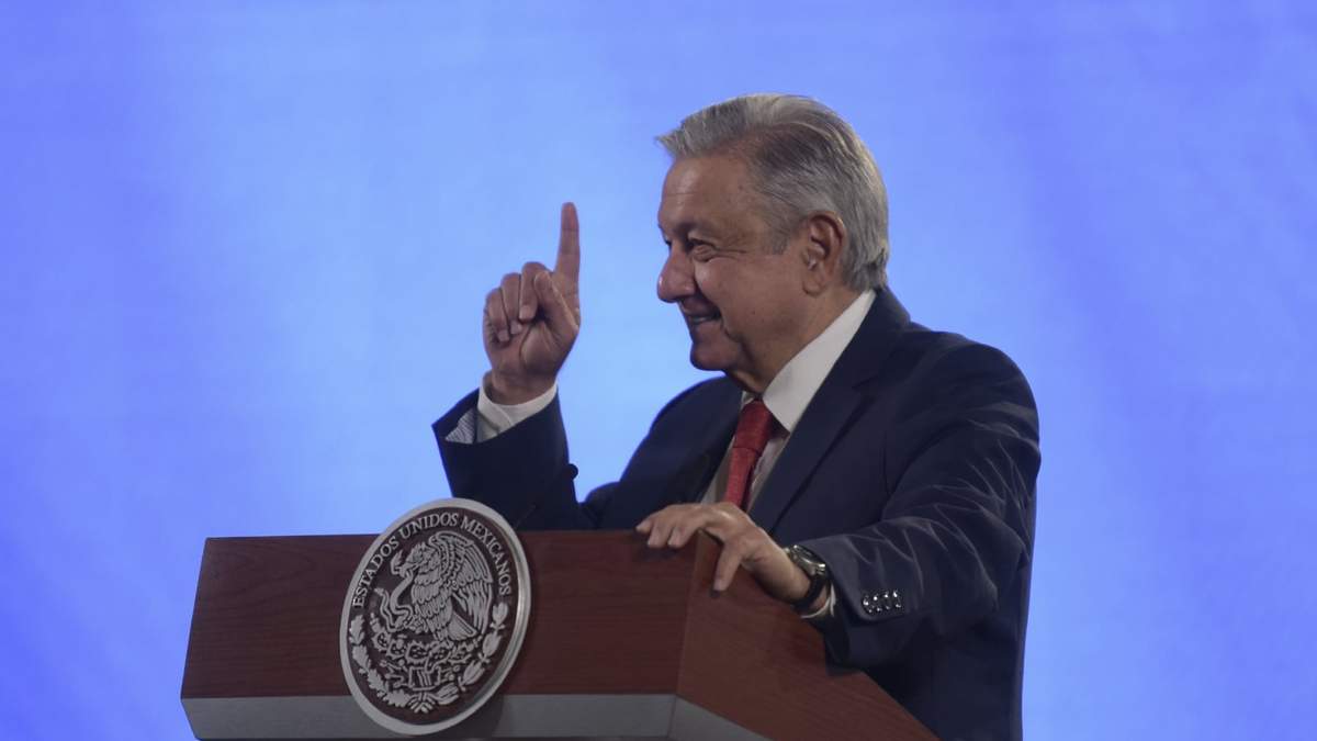 El presidente López Obrador