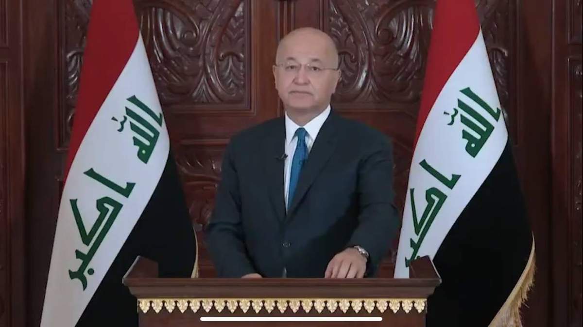 El presidente de Irak